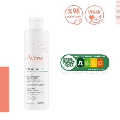 Avene Cicalfate+ Purifying Cleansing Gel 200 ml - 4