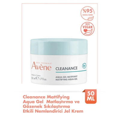 Avene Cleanance Aqua-Gel Matifiant 50 ml - 2