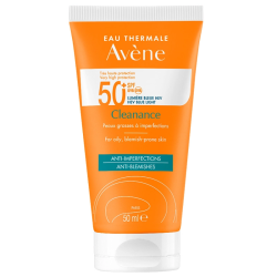 Avene Cleanance Solaire SPF 50+ 50 ml - EAU THERMALE AVENE