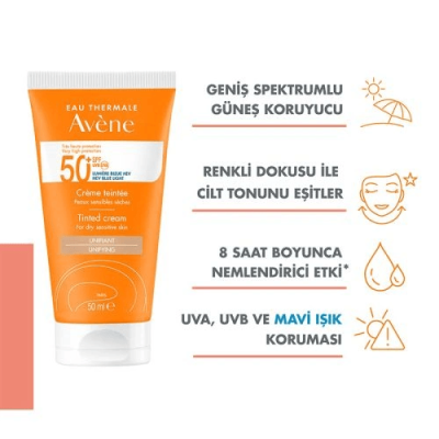 Avene Crème Teintée SPF 50+ 50 ml - 2