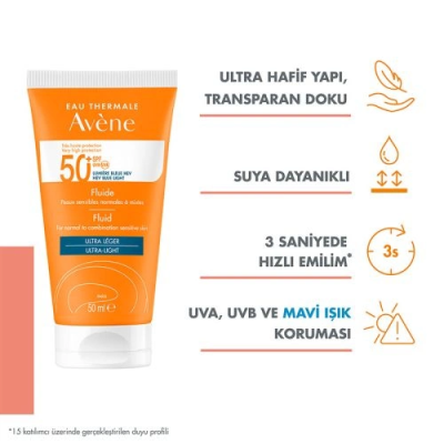 Avene Fluide SPF 50+ 50 ml - 2