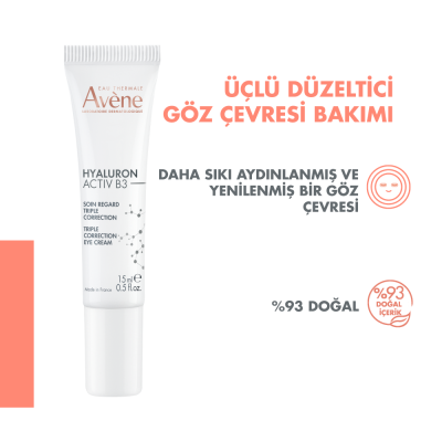 Avene Hyaluron Activ B3 Soin Regard Triple Correction 15 ml - 2