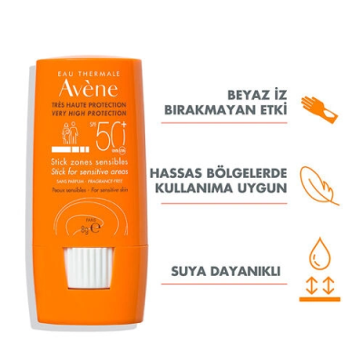Avene Stick Zones Sensibles SPF 50+ 8 gr - 2