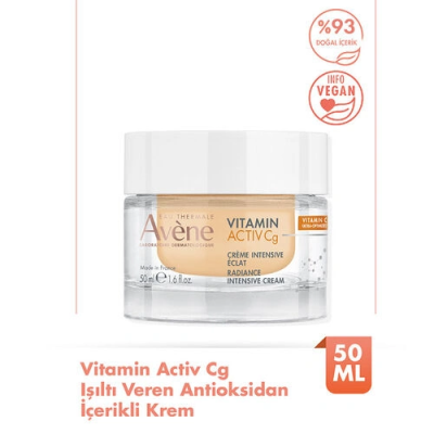 Avene Vitamin Cg Creme Intensive Eclat 50 ml - 2