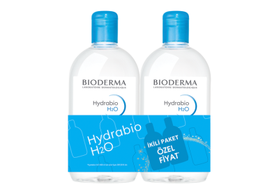 Bioderma Hydrabio H2O 500 ml İkiz Kofre - 1