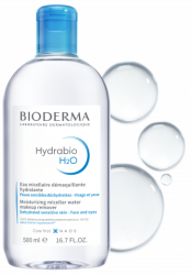 Bioderma Hydrabio H2O Solution Micellaire 500 ml - BIODERMA
