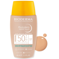 Bioderma Photoderm Nude Touch SPF 50+ Light 40 ml - BIODERMA