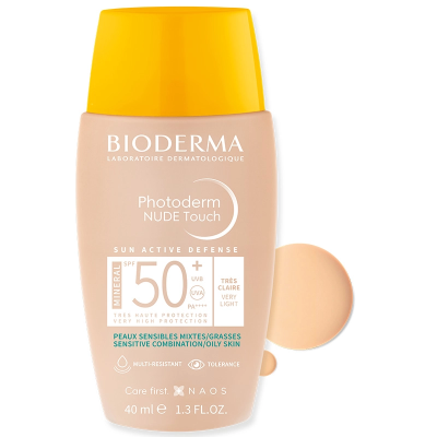 Bioderma Photoderm Nude Touch SPF 50+ Very Light 40 ml - 1