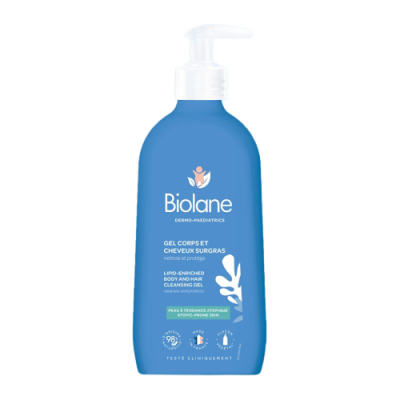 Biolane Dermo-Peadiatrics Lipid-Enriched Body and Hair Cleansing Gel 350 ml - 1