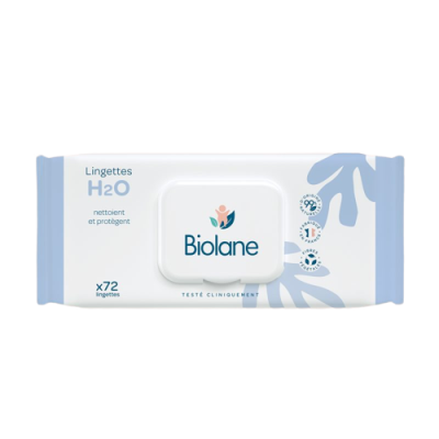 Biolane H2O Wipes 72 Mendil - 1