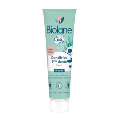 Biolane Organic Toothpaste First Teeth 50 ml - 1