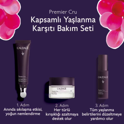 Caudalie Premier Cru Ultimate Anti-Aging Solution - Kapsamlı Yaşlanma Karşıtı Bakım Seti - 2
