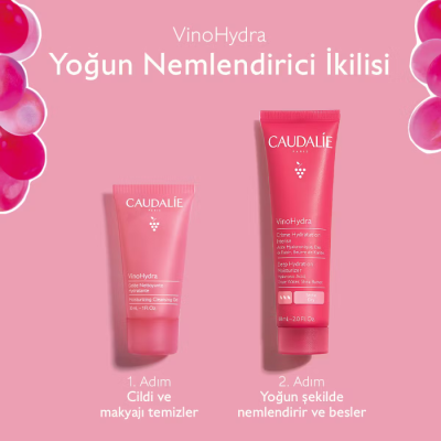 Caudalie VinoHydra Intensely Moisturizing Duo - Yoğun Nemlendirici Bakım İkilisi - 2
