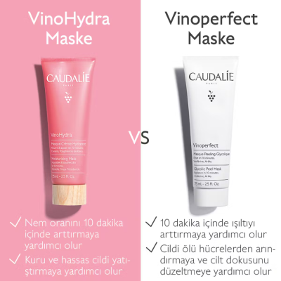 Caudalie VinoHydra Moisturizing Mask 75 ml - 3