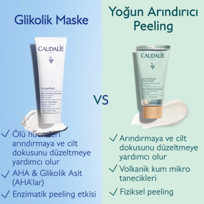 Caudalie Vinoperfect Brightening Glycolic Peel Mask 75 ml - 3