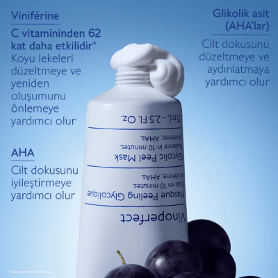 Caudalie Vinoperfect Brightening Glycolic Peel Mask 75 ml - 2