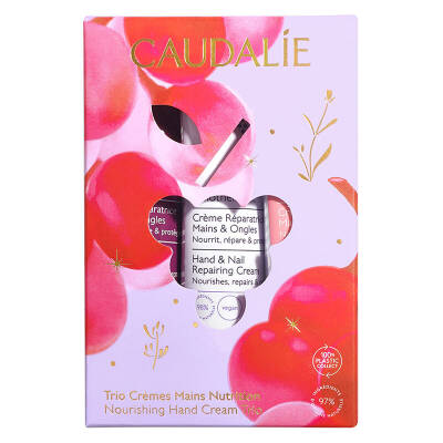 Caudalie Vinotherapist Hydrating & Nourishing Hand Cream Trio - Nemlendirici El ve Tırnak Bakım Seti - 1