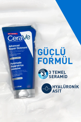 CeraVe Advanced Repair Ointment - Gelişmiş Onarıcı Bakım Kremi 88 ml - 3