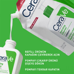 CeraVe Hydrating Cleanser 473 ml - Refill - 3