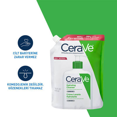 CeraVe Hydrating Cleanser 473 ml - Refill - 4