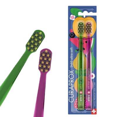 Curaprox CS 5460 Summer Limited Edition Ultra Soft Diş Fırçası 2 li Paket - 1