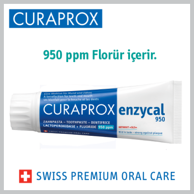 Curaprox Enzycal 950 ppm Diş Macunu 75 ml - 2
