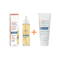 Ducray Creastim Reactiv Lotion Antichute 60 ml & Anaphase+ Shampooing Complement Antichute 100 ml HEDİYE! - DUCRAY
