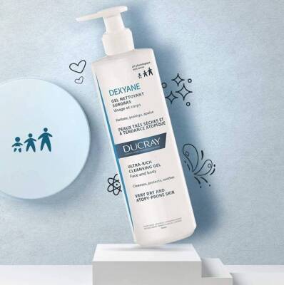 Ducray Dexyane Gel Nettoyant Surgras 400 ml - 2