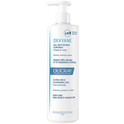 Ducray Dexyane Gel Nettoyant Surgras 400 ml - 1