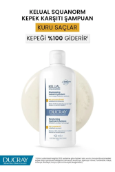 Ducray Kelual Squanorm Shampooing Traitant Hydratant - Pellicules Sèches 400 ml - 2