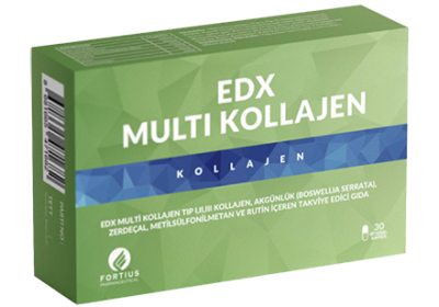 FORTIUS EDX Multi Kollajen 30 Bitkisel Kapsül - 1