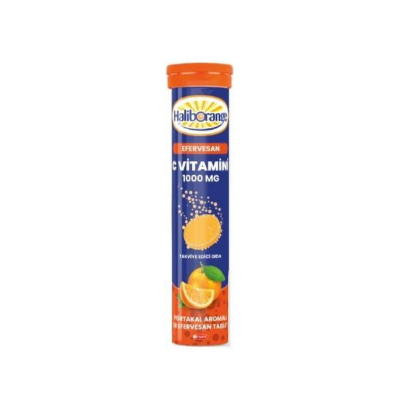 Haliborange C Vitamini 20 Efervesan Tablet / Portakal Aromalı - 1