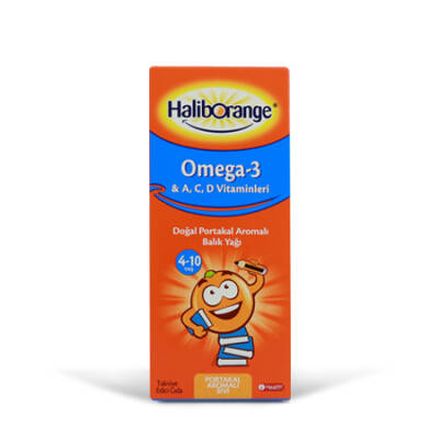 Haliborange Omega-3 Balık Yağı Şurup 300 ml / Portakal Aromalı - 2