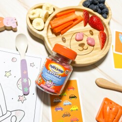 Haliborange Softies Kalsiyum & D Vitamini 60 Çiğneme Tableti / Çilek Aromalı - 3