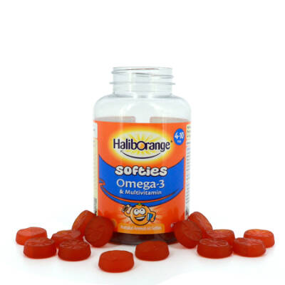 Haliborange Softies Omega-3 Destekli Multivitamin 60 Çiğneme Tableti / Portakal Aromalı - 4