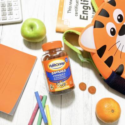 Haliborange Softies Omega-3 Destekli Multivitamin 60 Çiğneme Tableti / Portakal Aromalı - 3