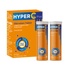 Hyper C Plus Efervesan Tablet - HİPER FARMA