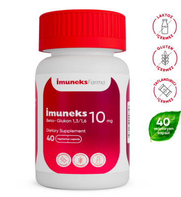 Imuneks Beta-Glukan 10 mg 40 Kapsül - 2
