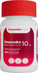 Imuneks Beta-Glukan 10 mg 40 Kapsül - IMUNEKS FARMA