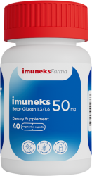 Imuneks Beta-Glukan 50 mg 40 Kapsül - IMUNEKS FARMA