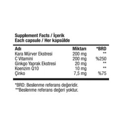 İmunol Sambucus 20 Kapsül - 2