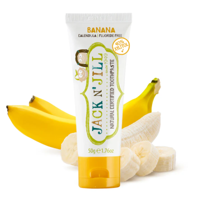 Jack N' Jill Doğal Diş Macunu Banana / Muz 50 gr - 1