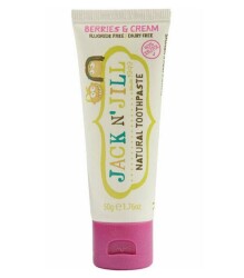 Jack N' Jill Doğal Diş Macunu Berries & Cream / Orman Meyvesi & Krema 50 gr - 2