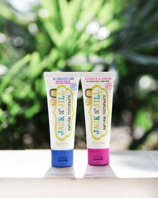 Jack N' Jill Doğal Diş Macunu Berries & Cream / Orman Meyvesi & Krema 50 gr - 3