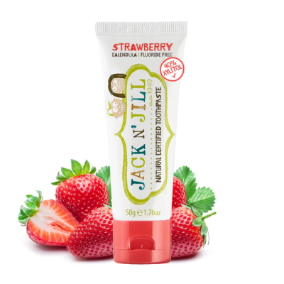 Jack N' Jill Doğal Diş Macunu Strawberry / Çilek 50 gr - 1