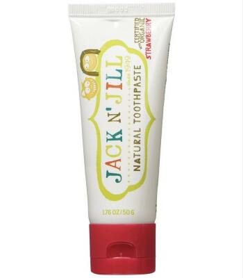 Jack N' Jill Doğal Diş Macunu Strawberry / Çilek 50 gr - 2
