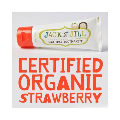 Jack N' Jill Doğal Diş Macunu Strawberry / Çilek 50 gr - 3