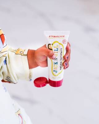 Jack N' Jill Doğal Diş Macunu Strawberry / Çilek 50 gr - 4