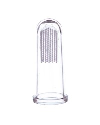 Jack N' Jill Stage One Silicone Finger Brush 2 Pack & Case (6-12 Months) - 2