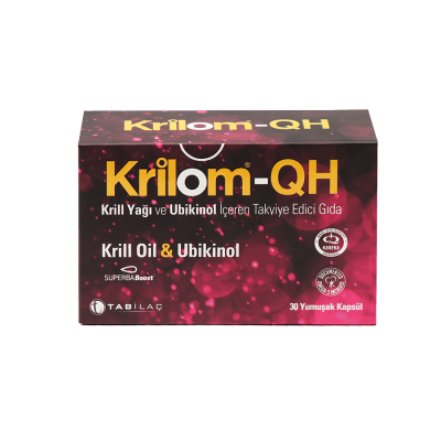 Krilom QH Krill Oil & Ubikinol 30 Kapsül - 1